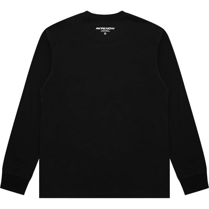 MOONFACE PATCH LONG-SLEEVE TEE