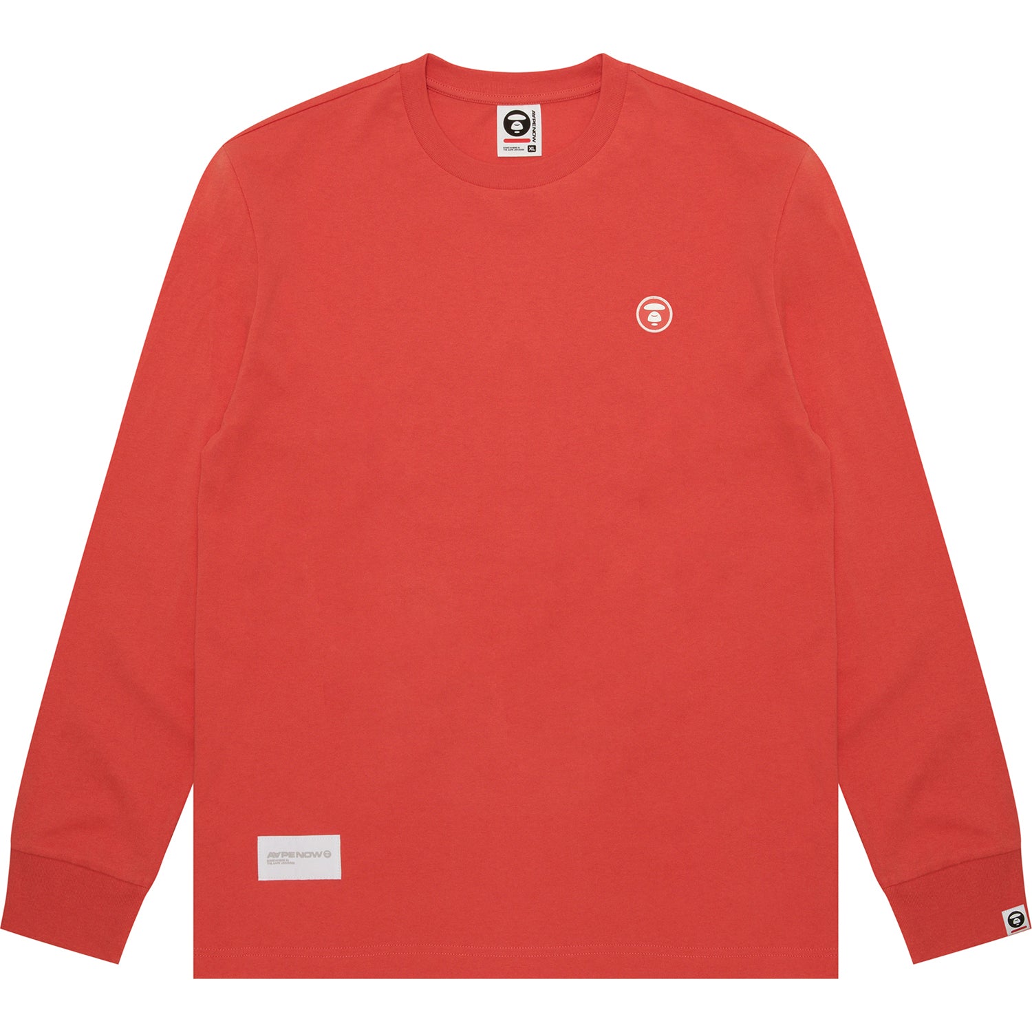 MOONFACE PATCH LONG-SLEEVE TEE