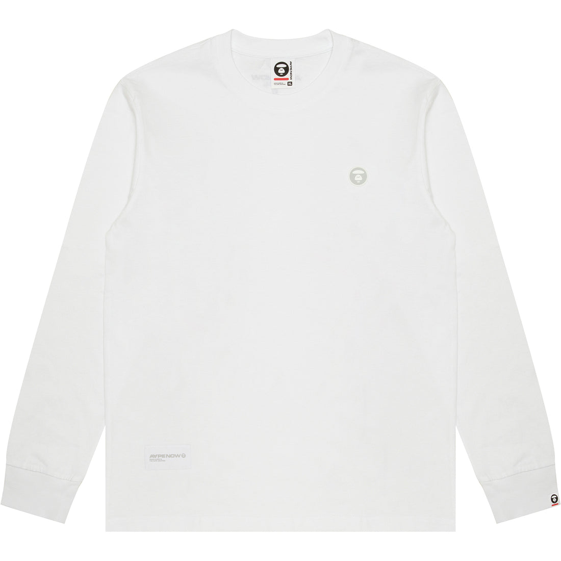 MOONFACE PATCH LONG-SLEEVE TEE