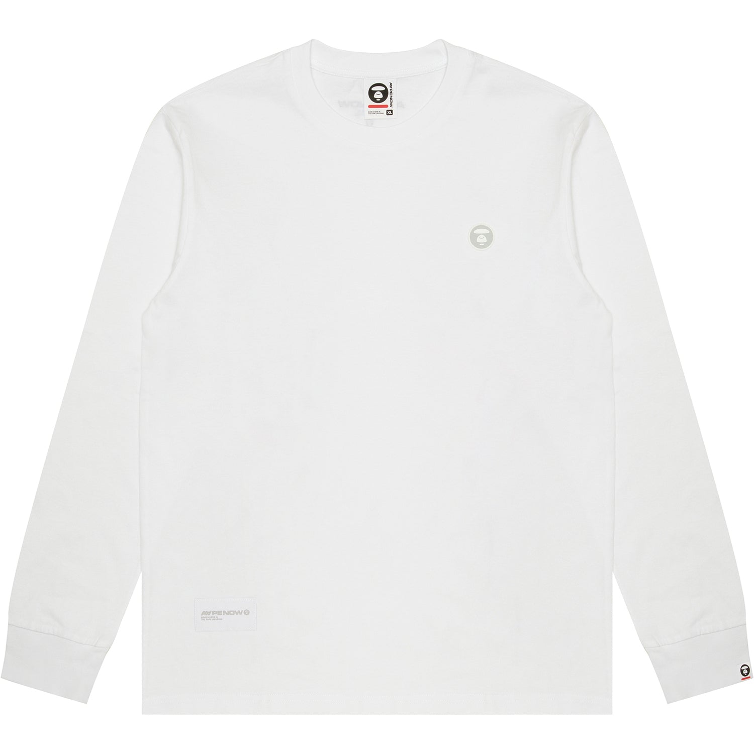 MOONFACE PATCH LONG-SLEEVE TEE