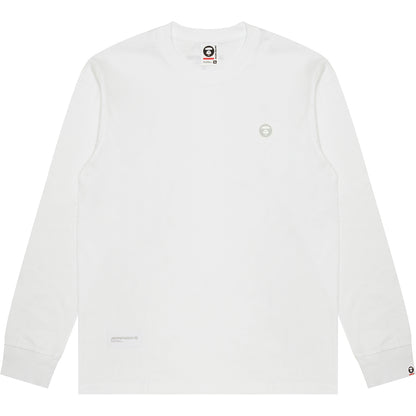 MOONFACE PATCH LONG-SLEEVE TEE