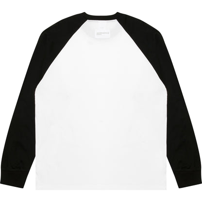 MOONFACE LOGO RAGLAN LONG SLEEVE TEE