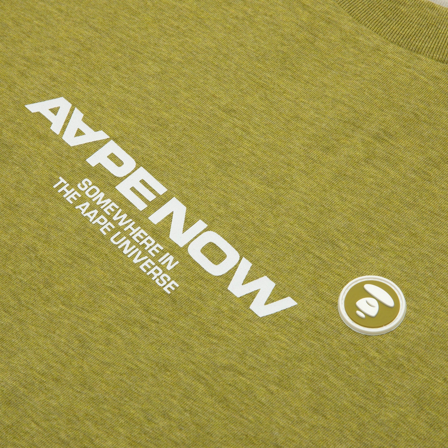 AAPENOW MOONFACE LOGO LONG SLEEVE TEE