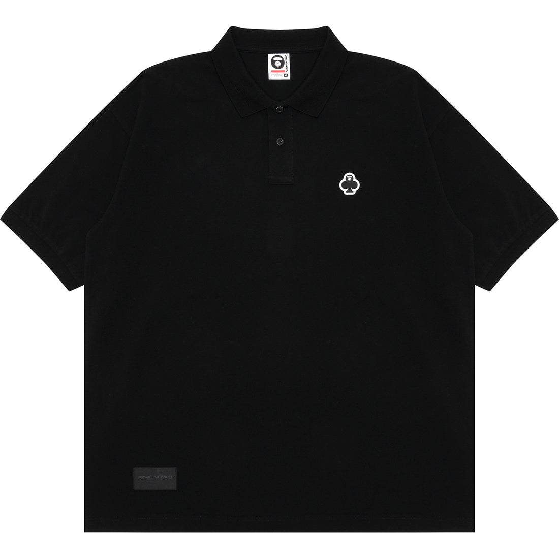 MOONFACE GRAPHIC PATCH POLO