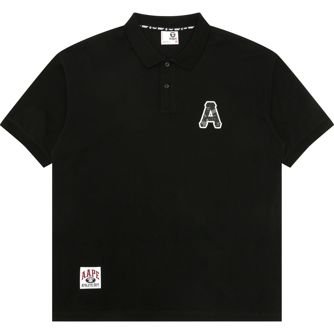 A PATCH POLO SHIRT
