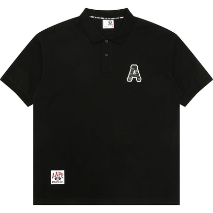 A PATCH POLO SHIRT