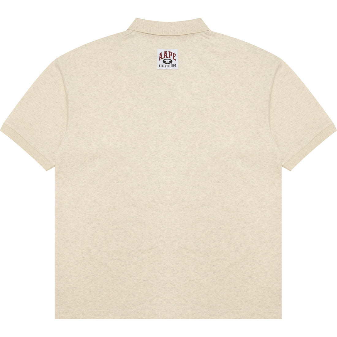 AAPENOW MOONFACE LOGO POLO SHIRT