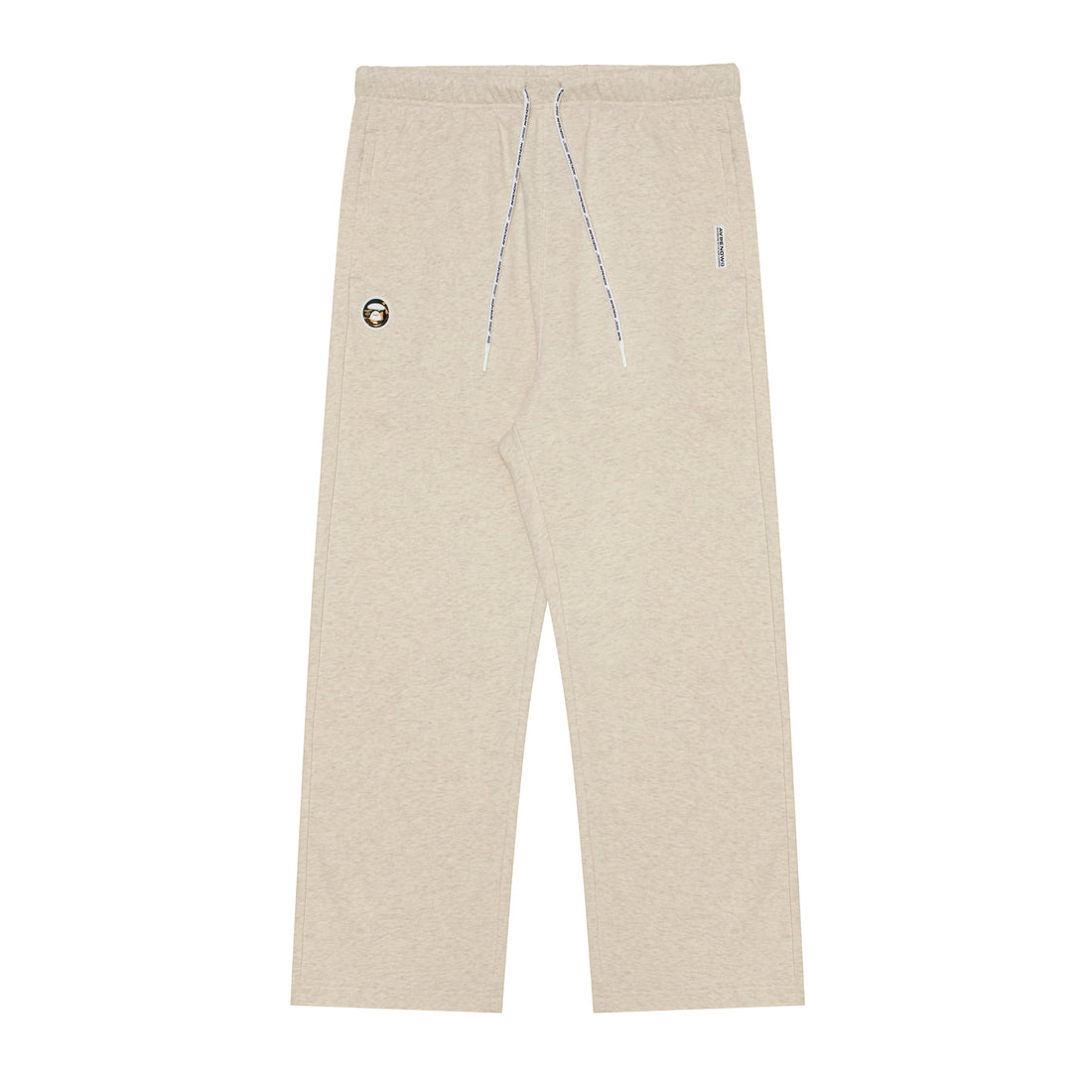 MOONFACE PATCH STRAIGHT SWEATPANTS