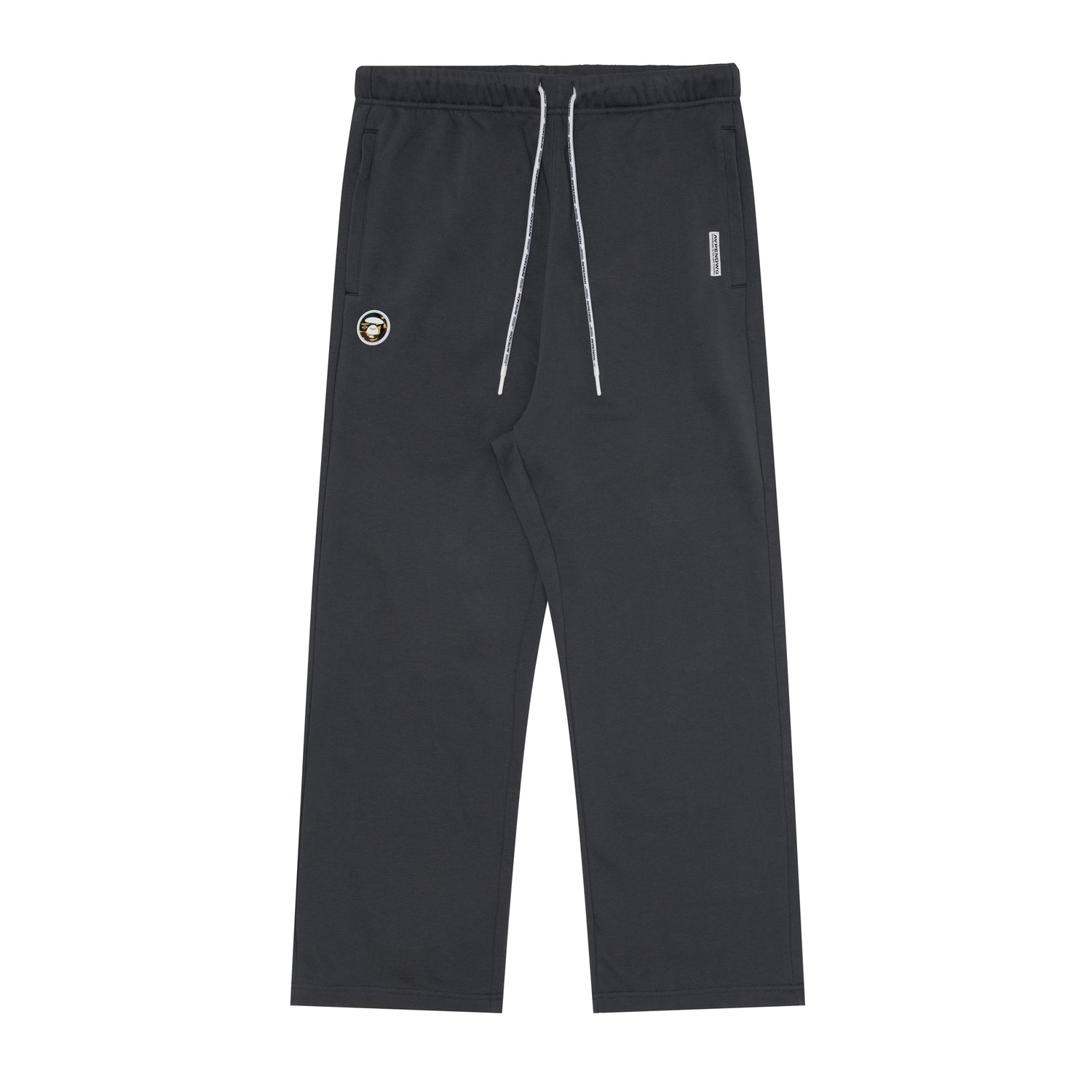 MOONFACE PATCH STRAIGHT SWEATPANTS