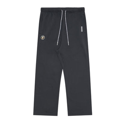 MOONFACE PATCH STRAIGHT SWEATPANTS