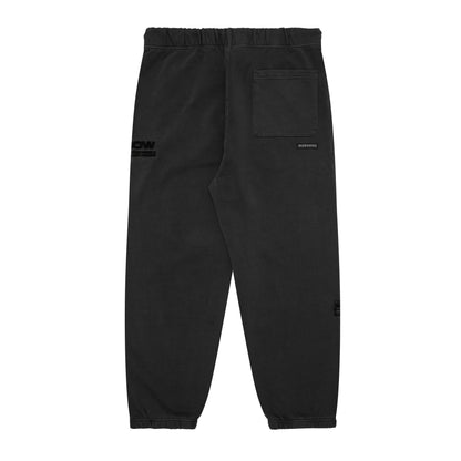 MOONFACE PATCH EMBROIDERED SWEATPANTS