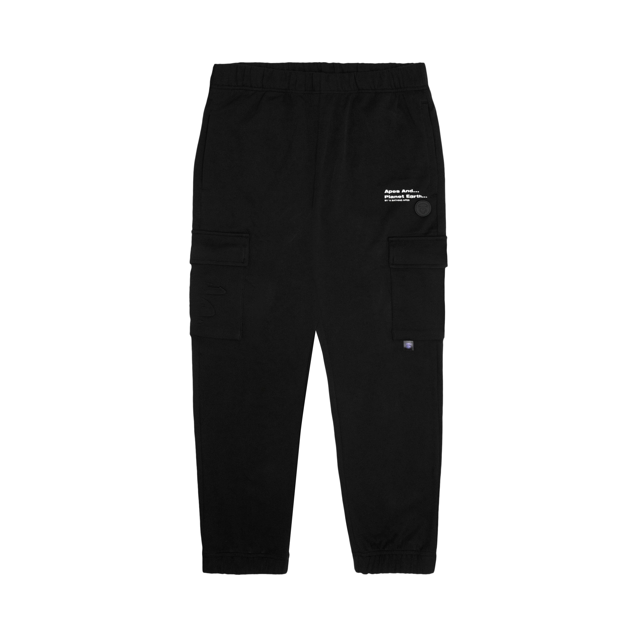 MOONFACE PATCH CARGO PANTS