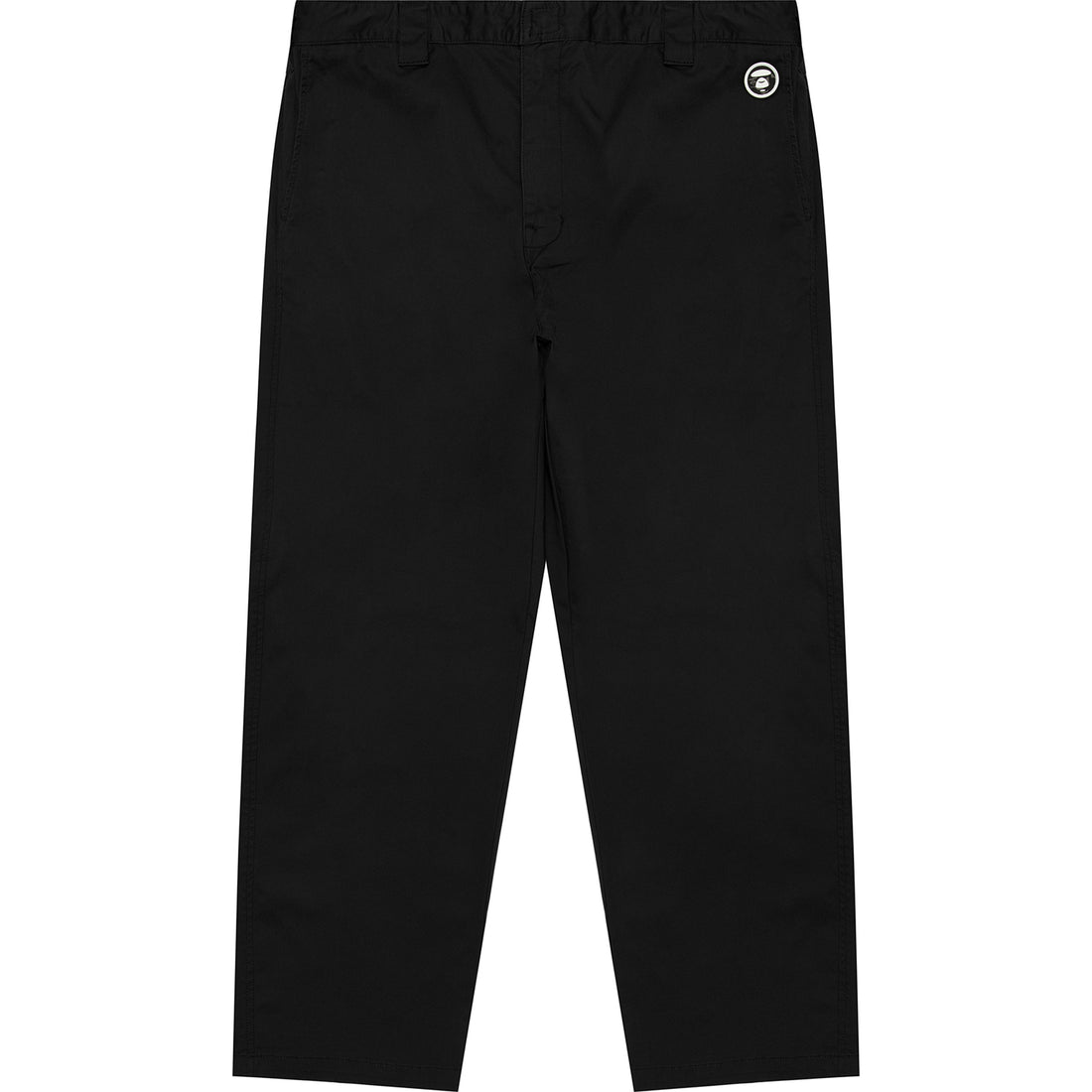 AAPE NOW MOONFACE LOGO WOVEN PANTS