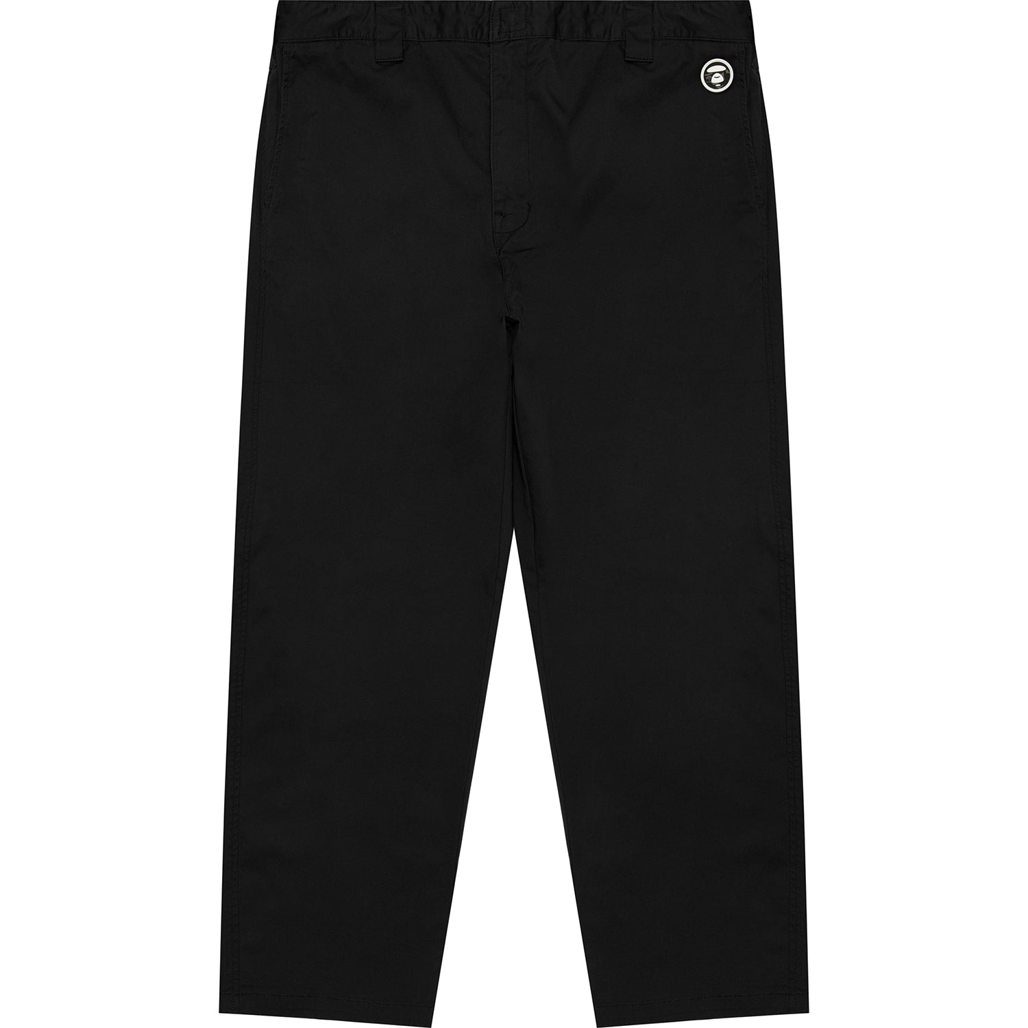 AAPE NOW MOONFACE LOGO WOVEN PANTS