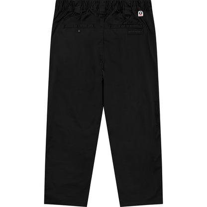 AAPE NOW MOONFACE LOGO WOVEN PANTS