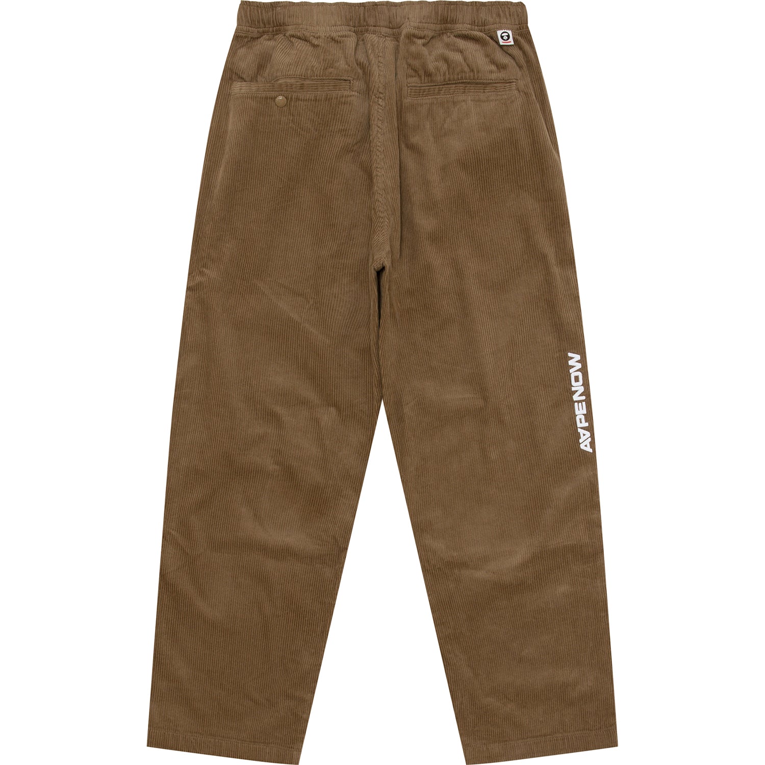 AAPENOW MOONFACE LOGO WOVEN PANTS