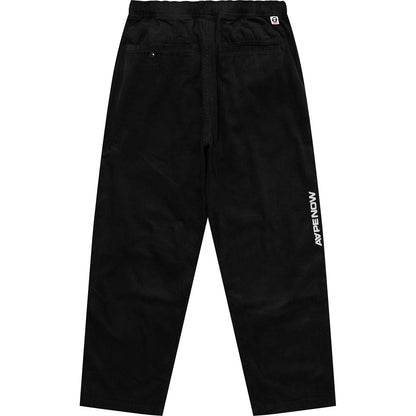 AAPENOW MOONFACE LOGO WOVEN PANTS