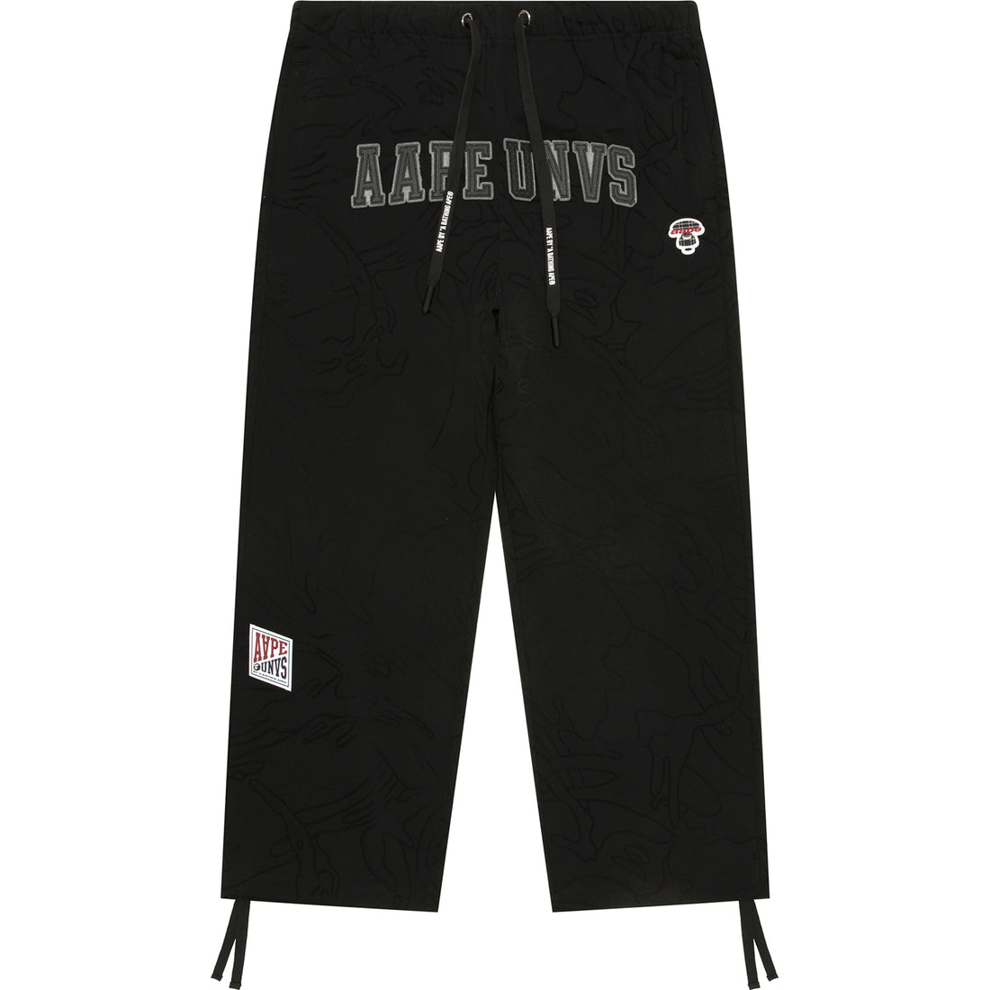 AAPE UNVS MOONFACE LOGO SWEAT PANTS