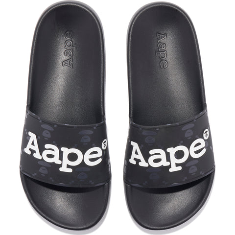 MOONFACE EMBOSSED CAMO SLIDES