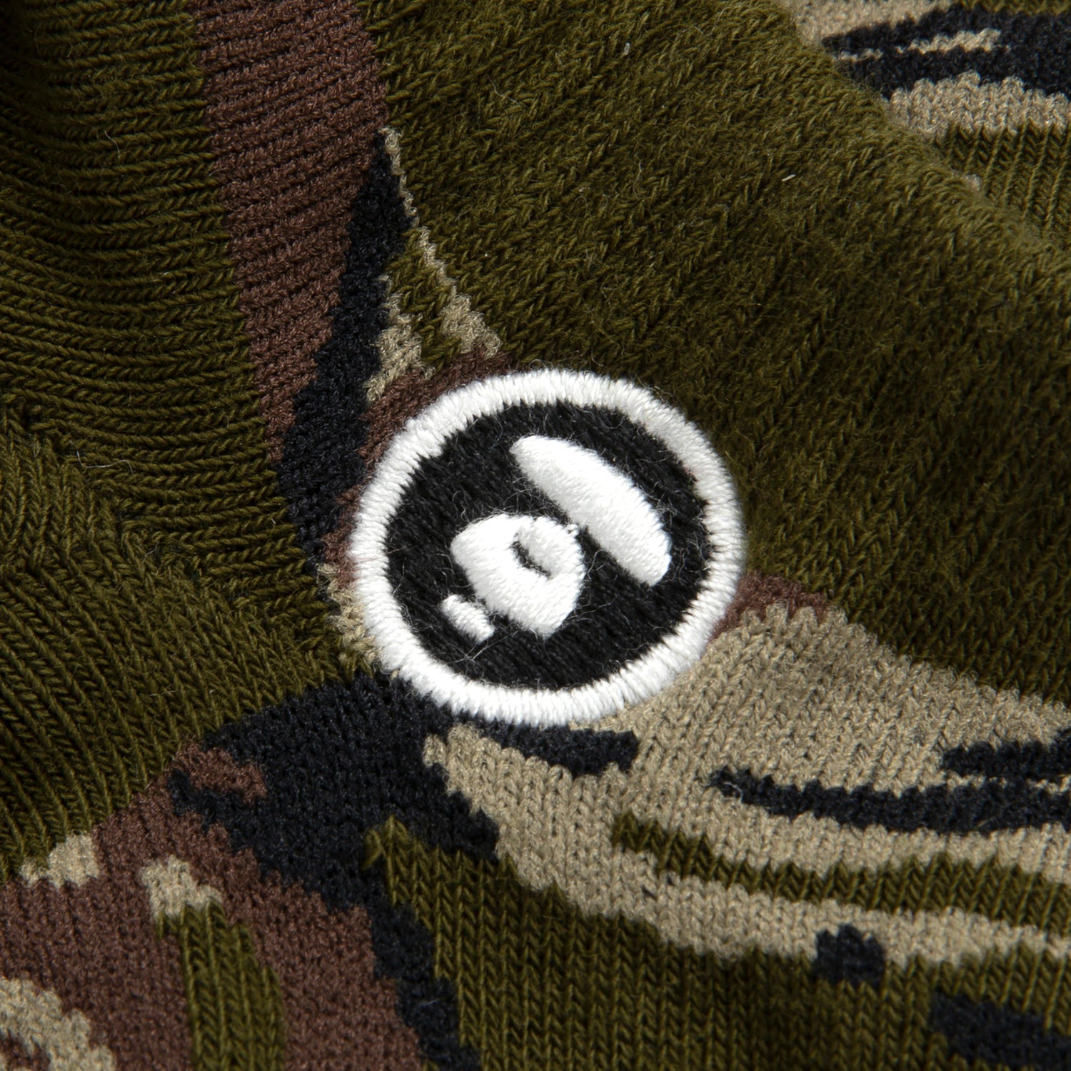 MOONFACE CAMO ANKLE SOCKS