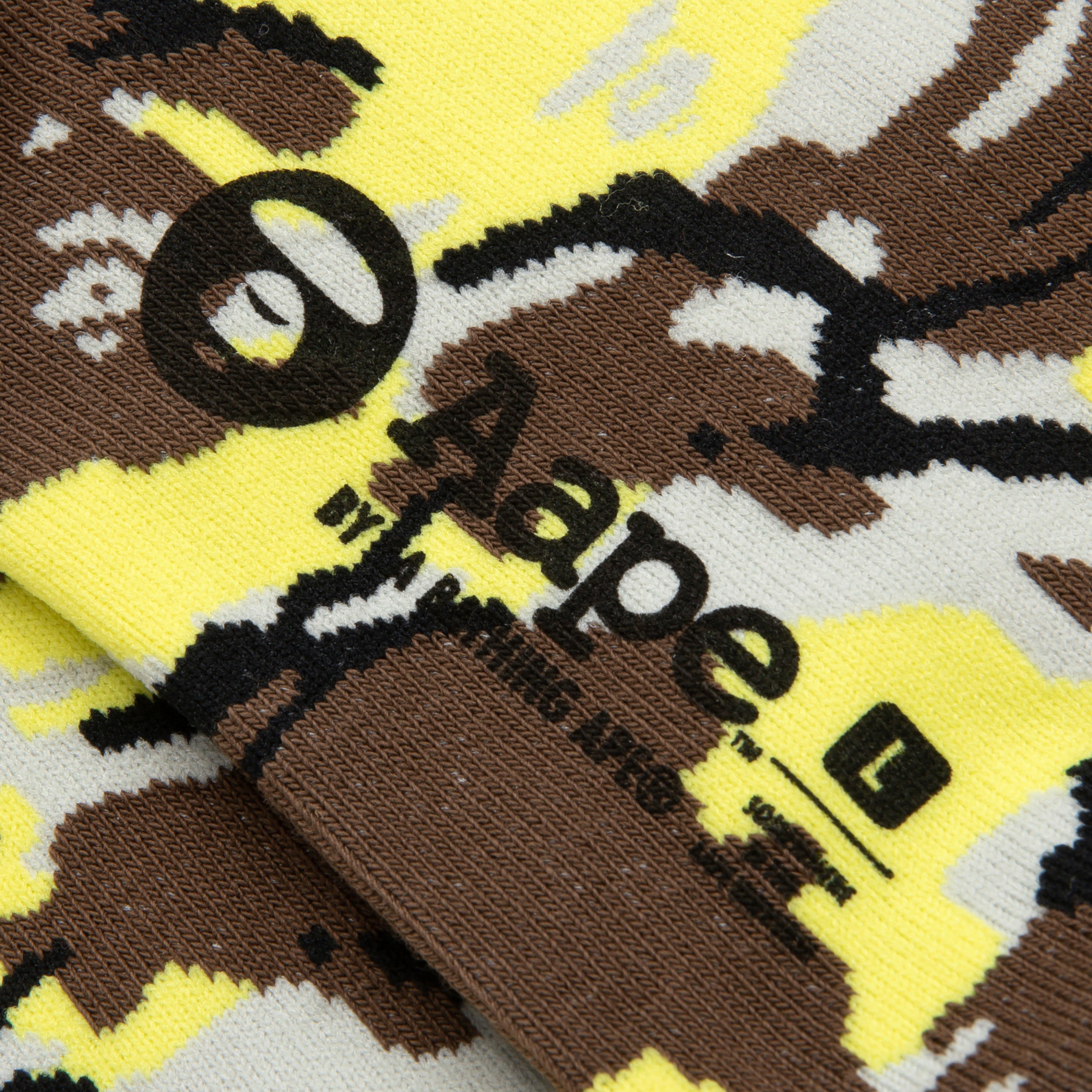 MOONFACE CAMO ANKLE SOCKS