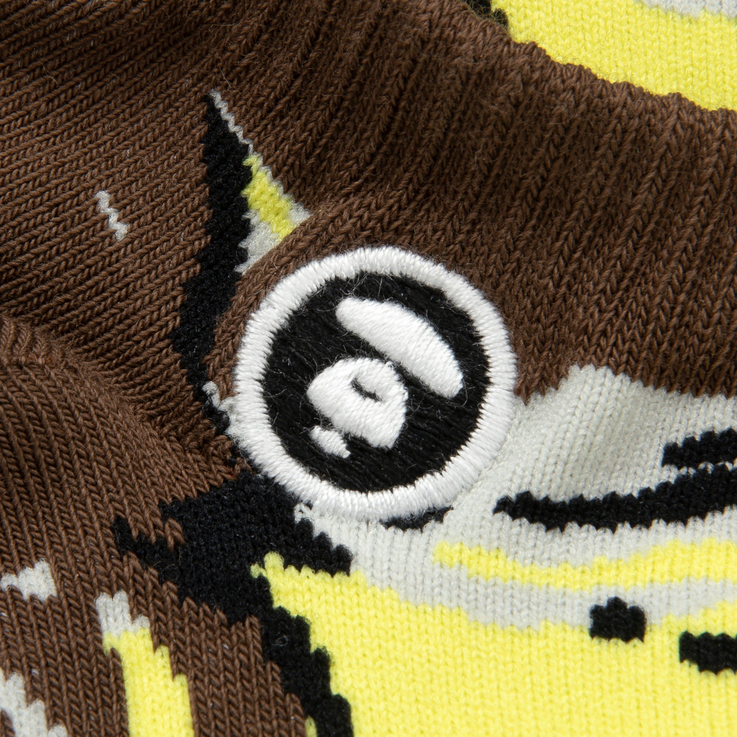 MOONFACE CAMO ANKLE SOCKS