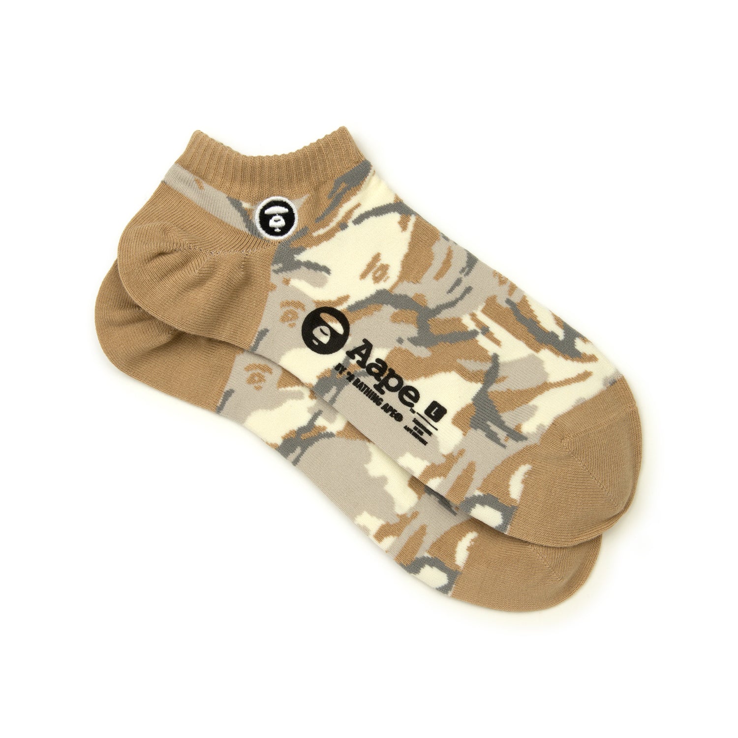 MOONFACE CAMO ANKLE SOCKS