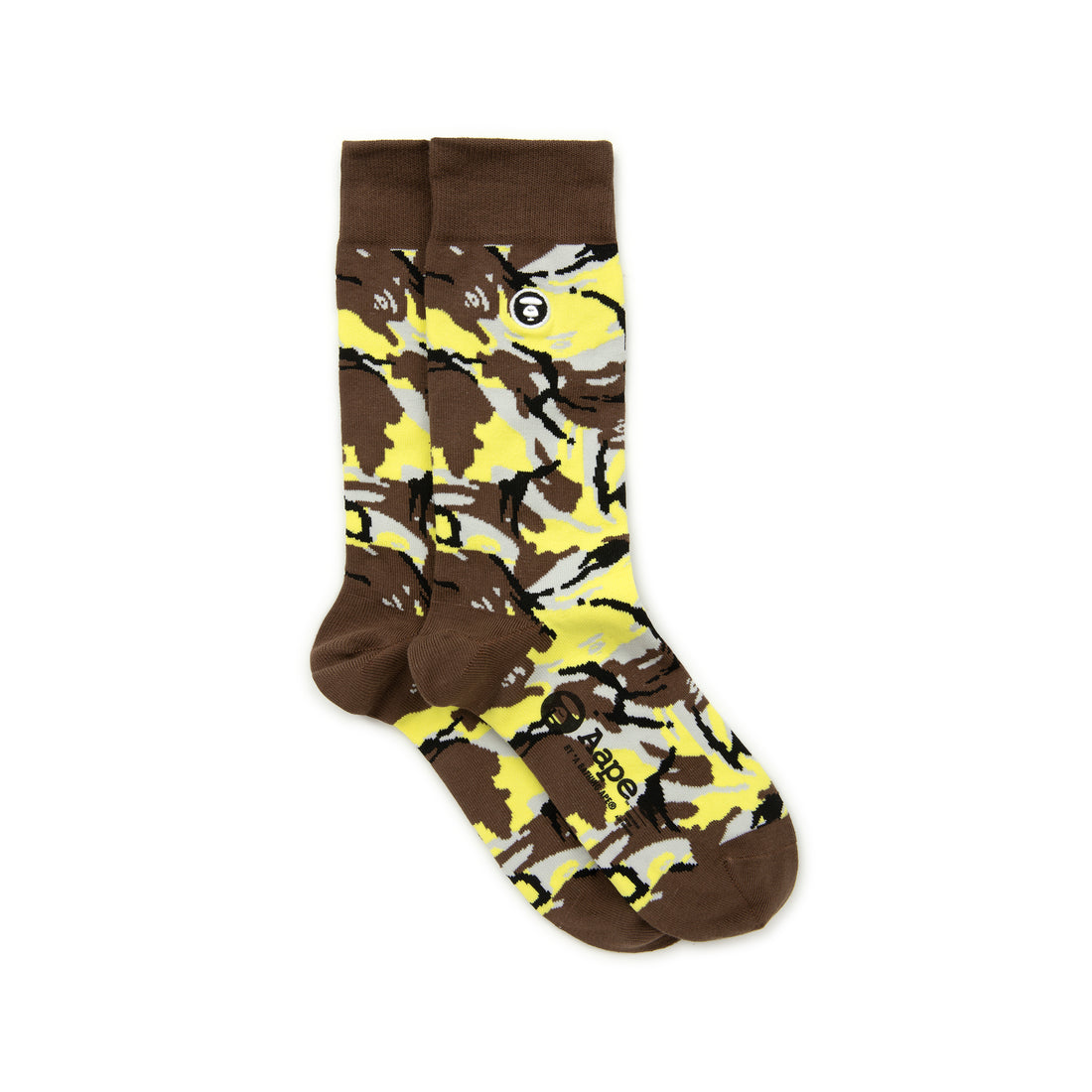 MOONFACE CAMO CREW SOCKS