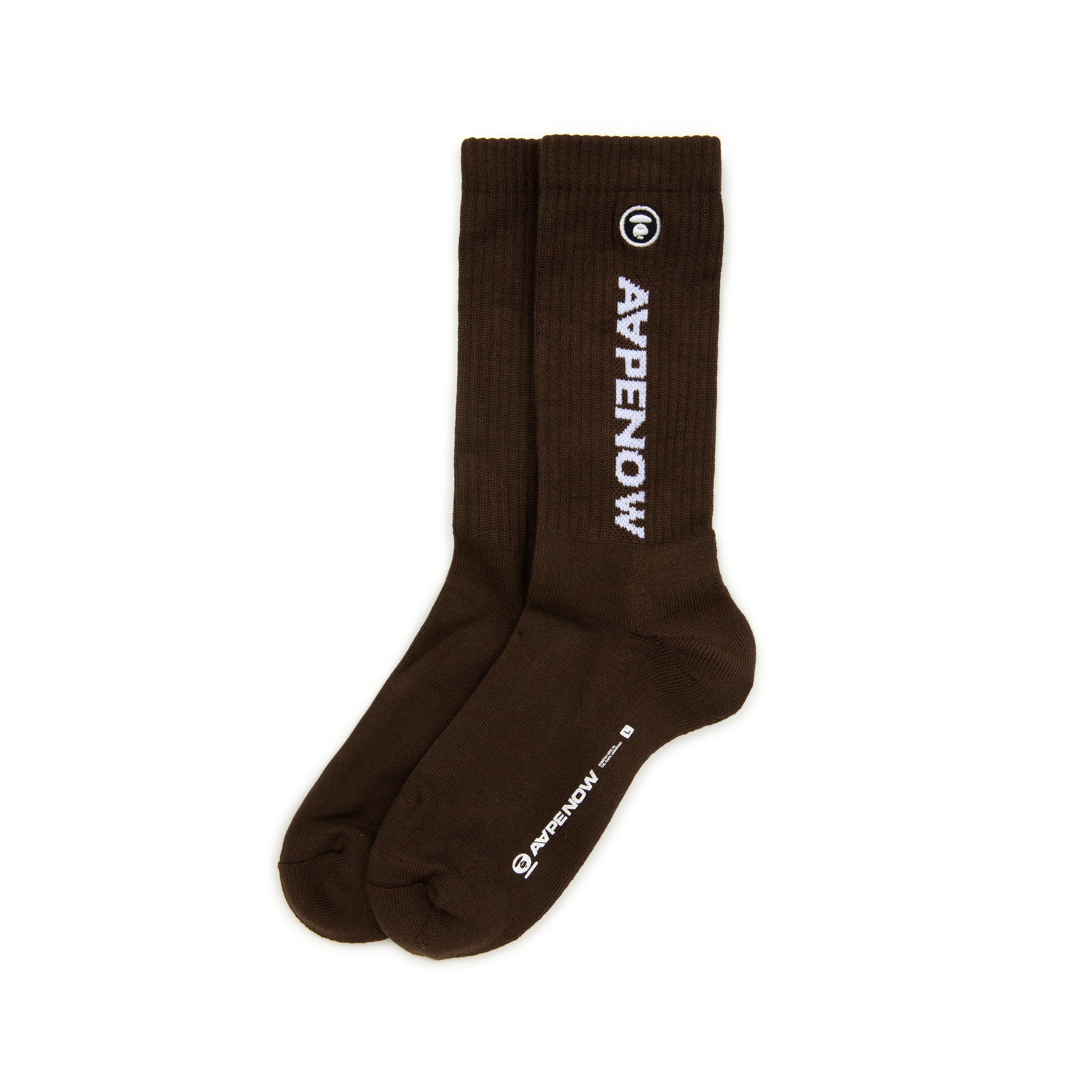 MOONFACE LOGO CREW SOCKS