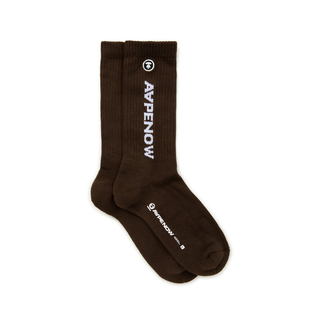 MOONFACE LOGO CREW SOCKS