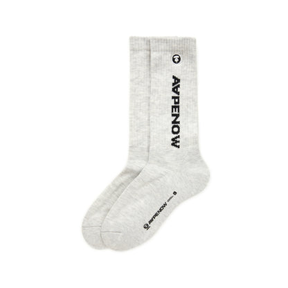 MOONFACE LOGO CREW SOCKS