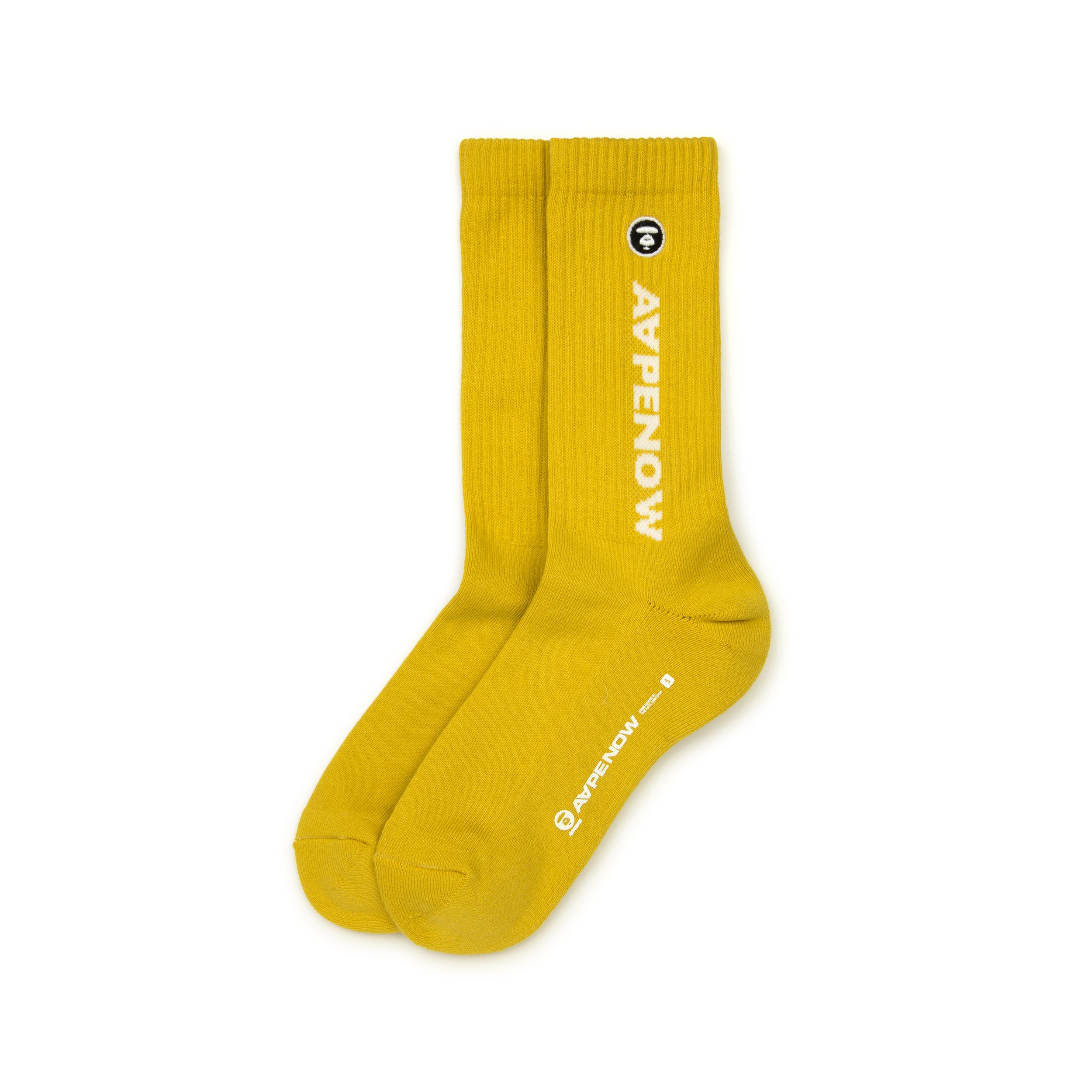 MOONFACE EMBROIDERED LOGO SOCKS