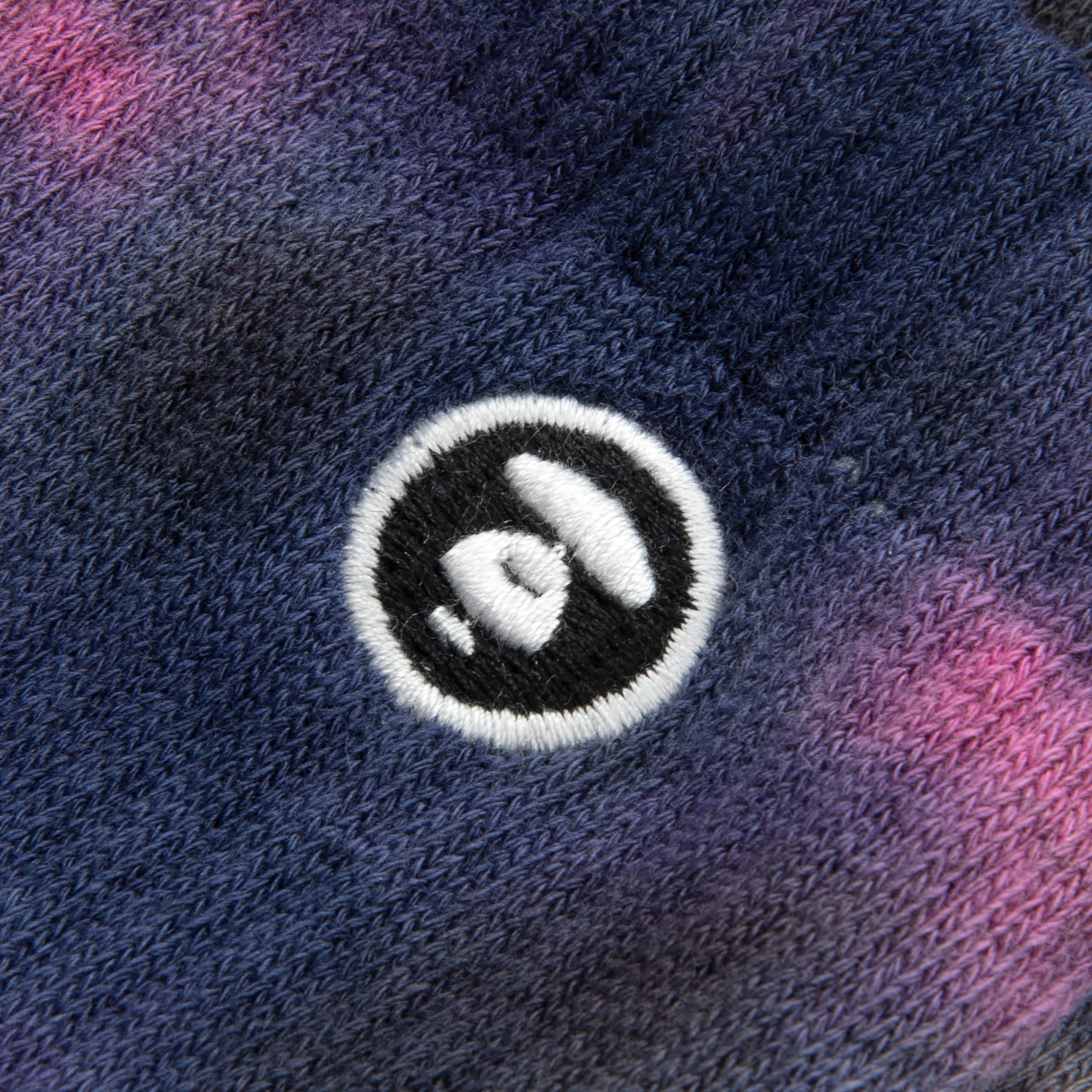 MOONFACE TIE-DYE CREW SOCKS