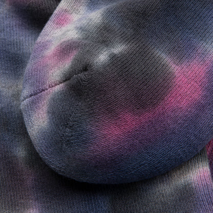 MOONFACE TIE-DYE CREW SOCKS