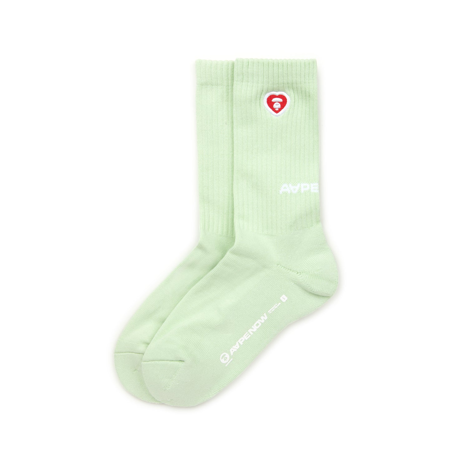 MOONFACE HEART PATCH SOCKS