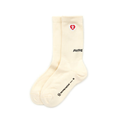 MOONFACE HEART PATCH SOCKS