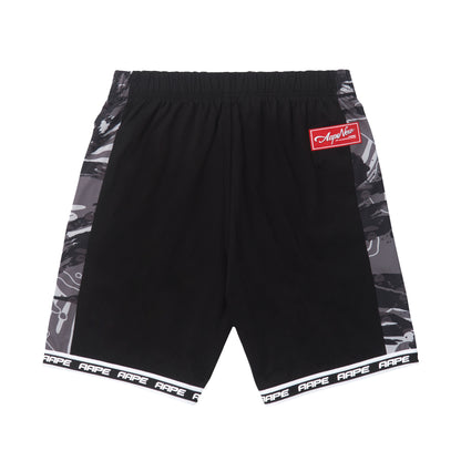 MOONFACE GRAPHIC REVERSIBLE BASKETBALL SHORTS