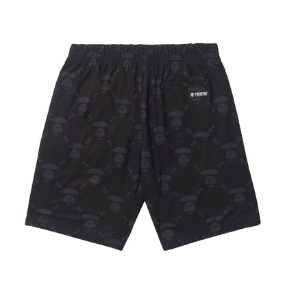 MOONFACE GRAPHIC REVERSIBLE BASKETBALL SHORTS