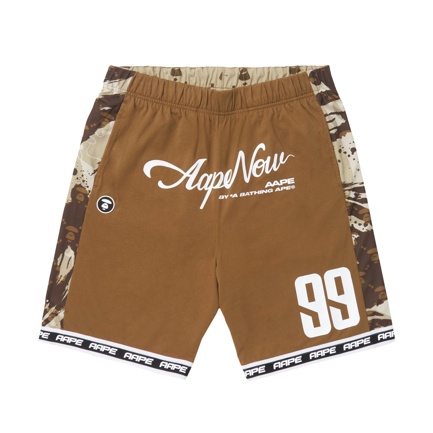 MOONFACE GRAPHIC REVERSIBLE BASKETBALL SHORTS