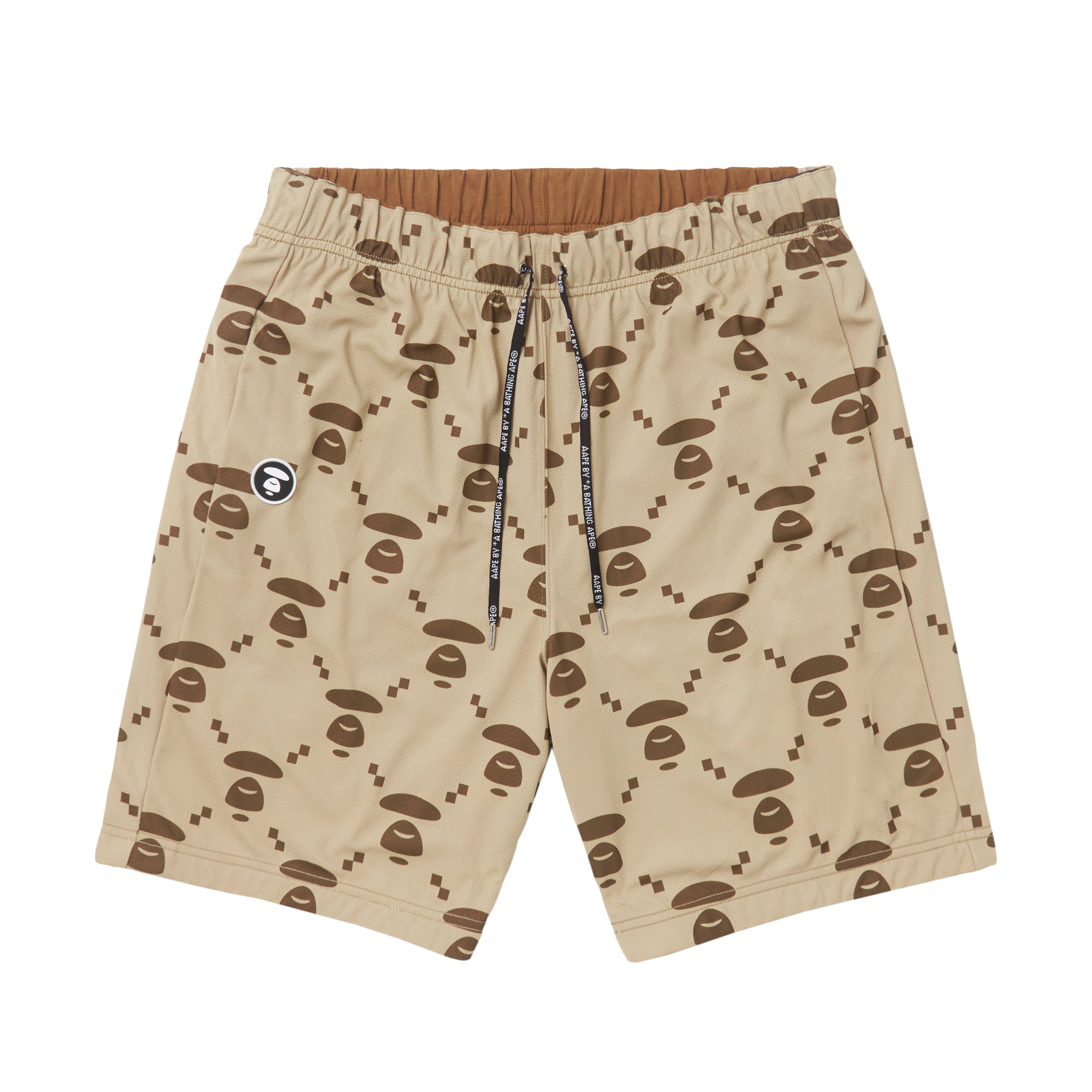 MOONFACE GRAPHIC REVERSIBLE BASKETBALL SHORTS