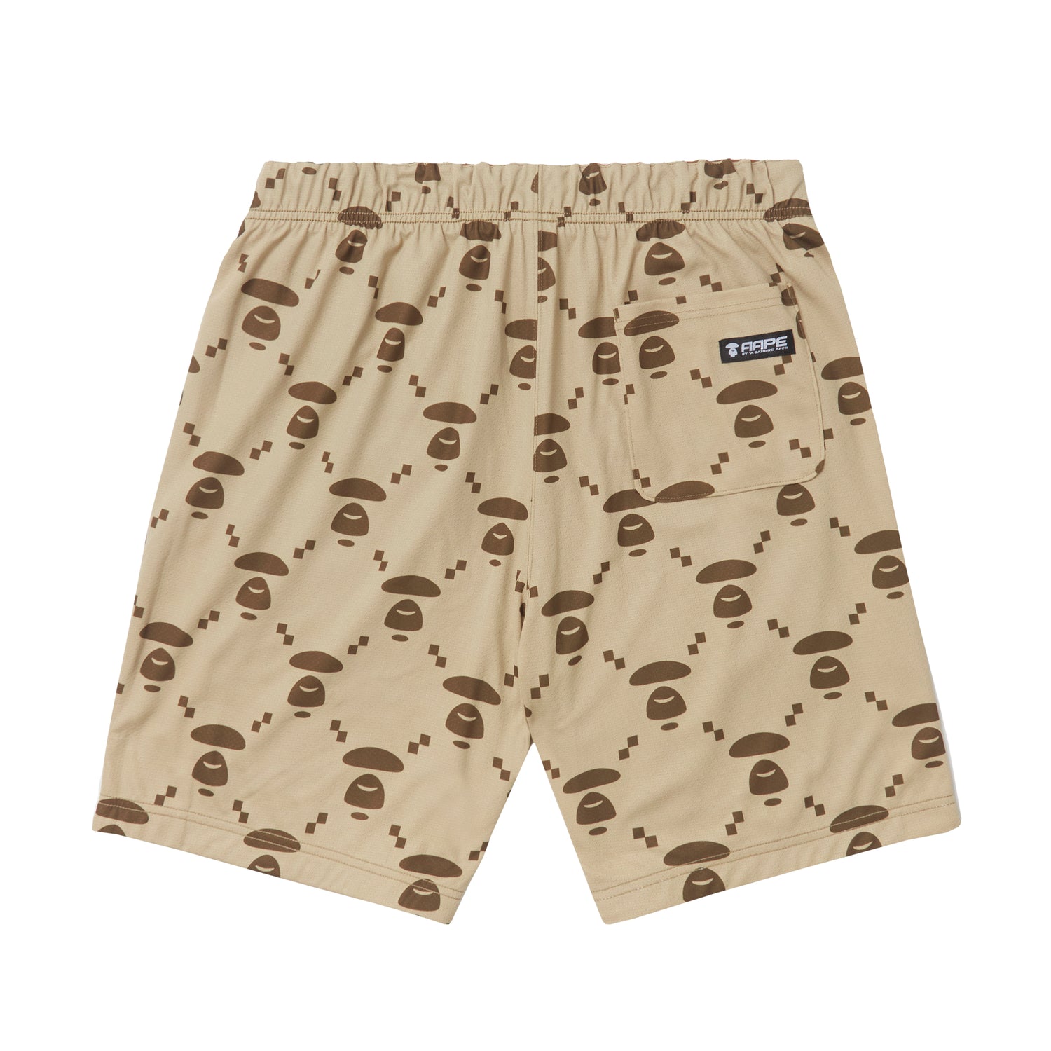 MOONFACE GRAPHIC REVERSIBLE BASKETBALL SHORTS