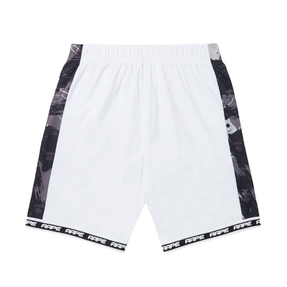 MOONFACE GRAPHIC REVERSIBLE BASKETBALL SHORTS