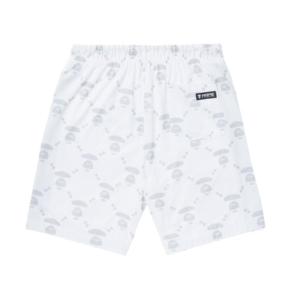 MOONFACE GRAPHIC REVERSIBLE BASKETBALL SHORTS