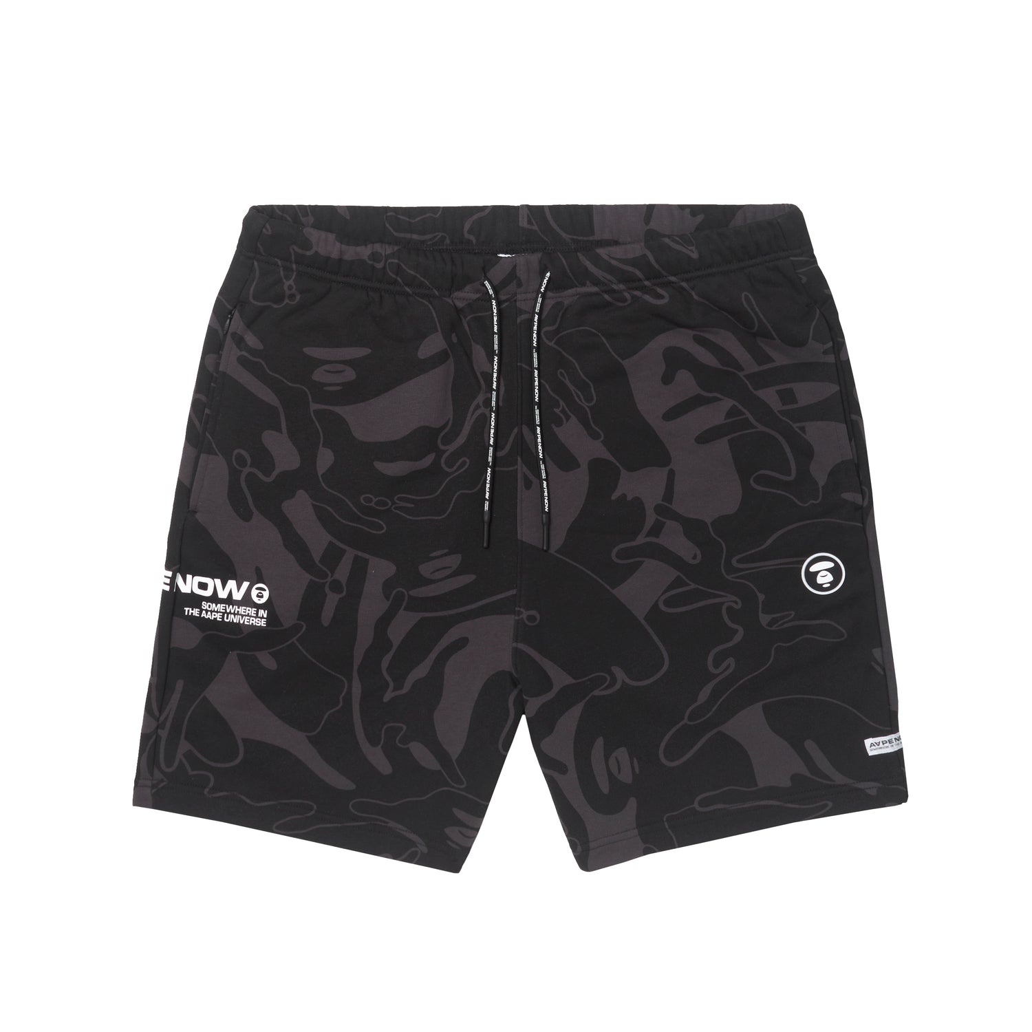 MOONFACE CAMO SWEAT SHORTS