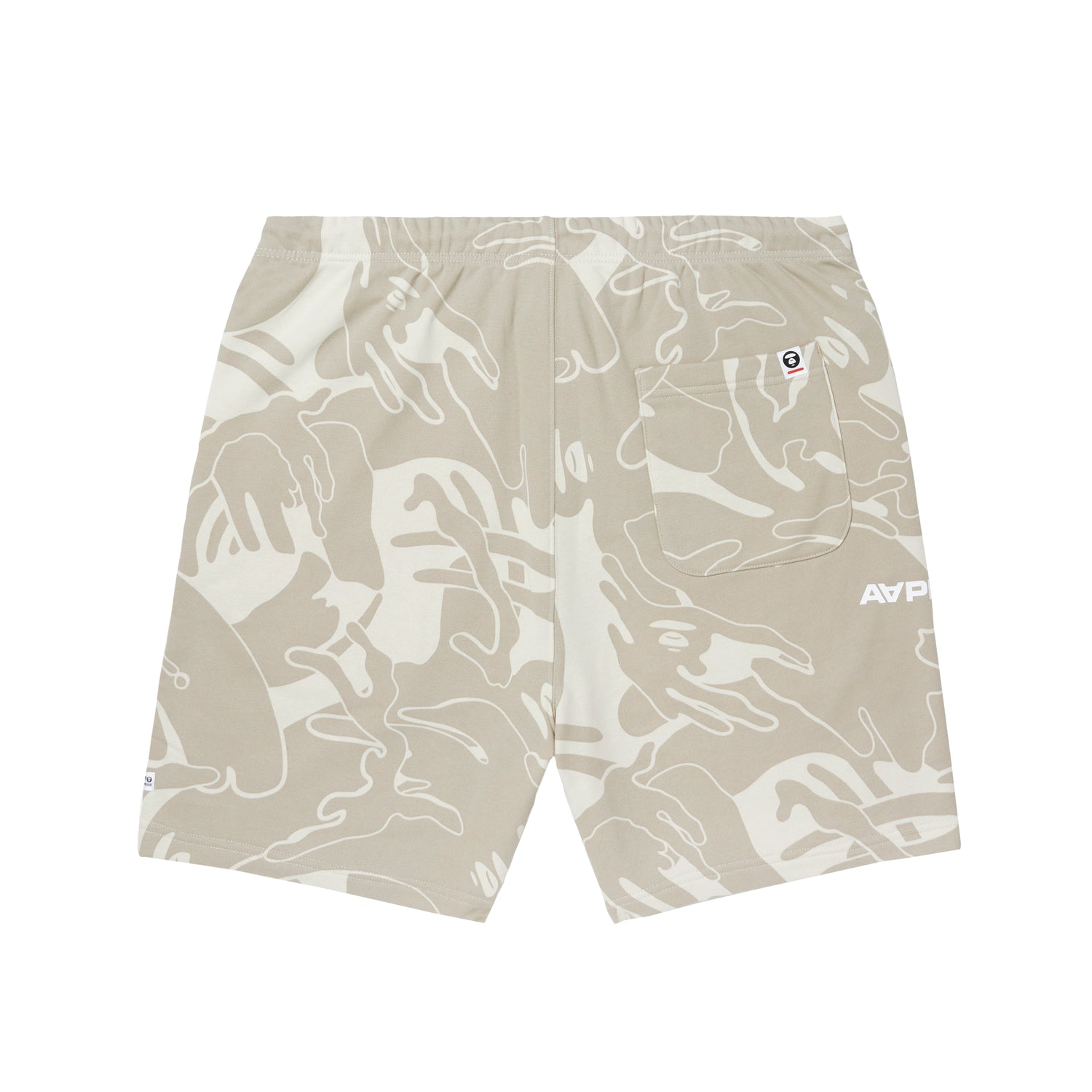 MOONFACE CAMO SWEAT SHORTS