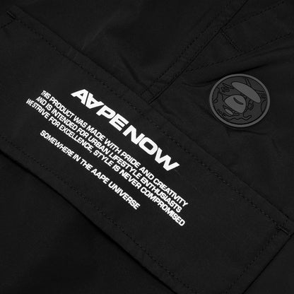 MOONFACE PATCH CARGO SHORTS