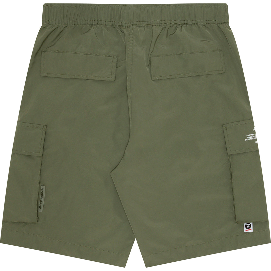 MOONFACE PATCH CARGO SHORTS