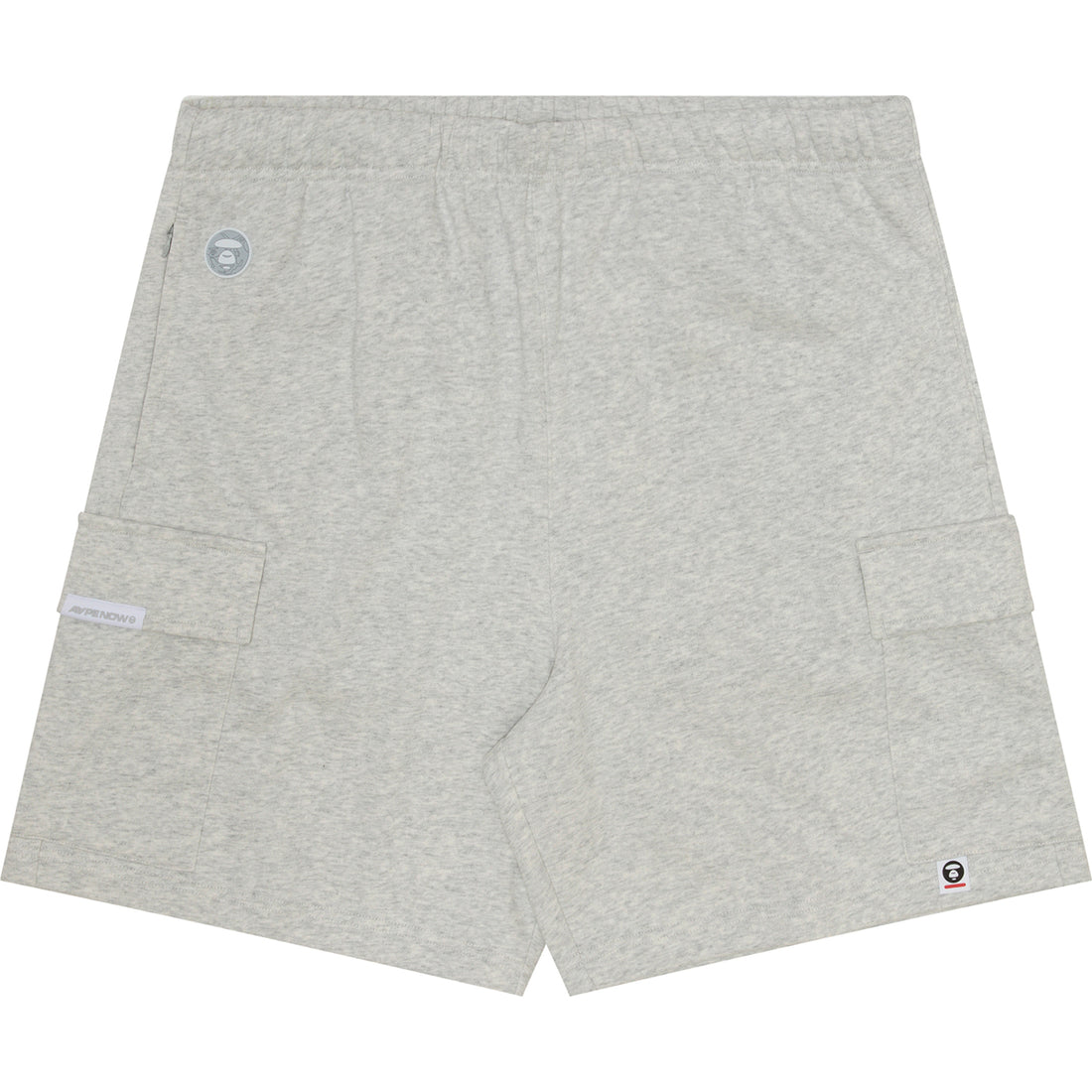 MOONFACE PATCH CARGO SWEAT SHORTS