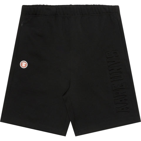 MOONFACE PATCH SWEAT SHORTS | aapeus.com