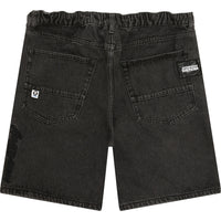 AAPSPMB668XXO/AAPENOW MOONFACE LOGO DENIM SHORTS